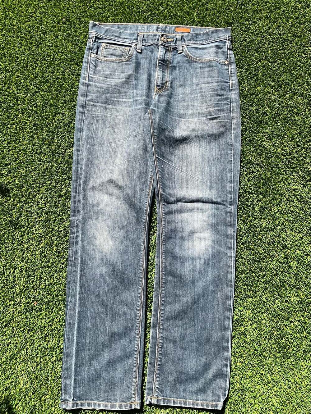 Apt. 9 Men's Slim Fit Medium Wash Denim Jeans, Size 34x34